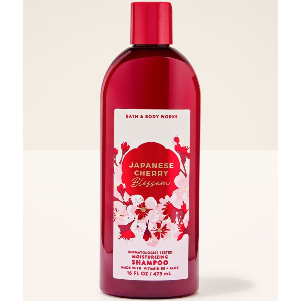 Bath & Body Works Japanese Cherry Blossom Moisturizing Shampoo 16oz NEW RARE